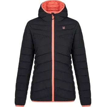 Dámská bunda Dámská zimní bunda LOAP IRRIMANA XS Černá, Lososová