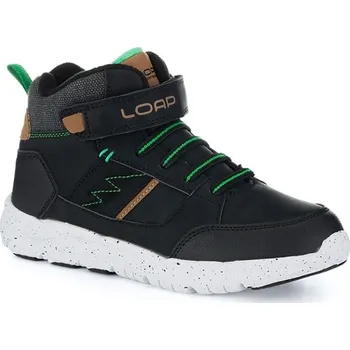 Chlapecká zimní obuv Chlapecké zimní boty LOAP RIKA 29 Černá, Zelená, Hnědá, Bílá