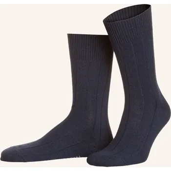 Pánské ponožky Falke Pánské Ponožky Lhasa, 6370 dark blue, 43