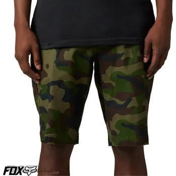 Pánské kraťasy FOX Essex Camo Short 2.0 Green Camo 32