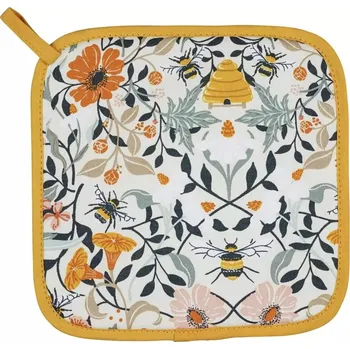 Chňapka Ulster Weavers Textilní chňapka Bee Bloom 20x20 cm