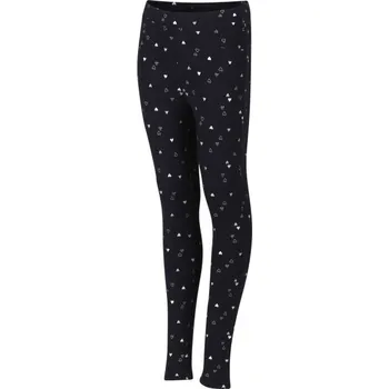 Dívčí tregíny Lewro SUANA 116/122 Tmavě modrá, Bílá