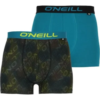 Boxerky Pánské boxerky O'Neill BOXER 2-PACK S Tyrkysová, Žlutá