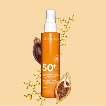 Přípravek na opalování Clarins Suncare Body Lotion UVA/UVB50 150ml