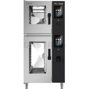 Sada dvou pekařských pecí Aroma Naboo Boosted plynový 5+8 x 600x400 mm | LAINOX, ARGN134B