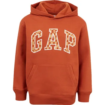 Chlapecká mikina Chlapecká mikina GAP FALL FASHION LOGO XS Oranžová, Bílá, Červená