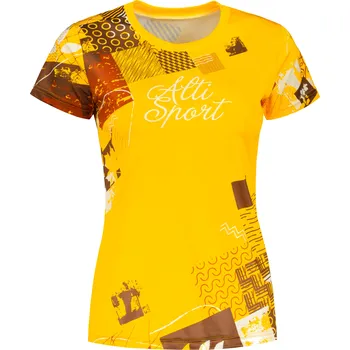 Dámské funkční triko premium ALTISPORT VOJ/ALW009TR01 ŽLUTÁ S