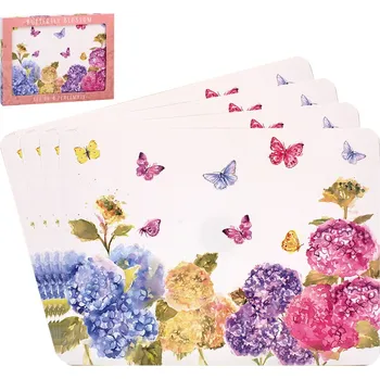 prostírání Leonardo, Anglie Leonardo - Korkové prostírání Hortenzie 4 ks - 30*22 cm