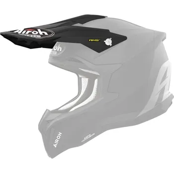 Auto-moto kšilt pro přilbu STRYCKER, AIROH - Itálie (Color - černá matná)