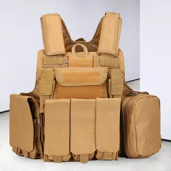 Pánská vesta Vesta taktická, khaki, Smilodon