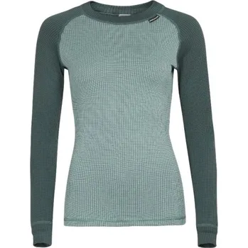 Dámské tričko Dámské triko PROGRESS MICROSENSE LS L Tyrkysová, Tmavě zelená