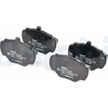 Brzdová destička Sada brzdových destiček, kotoučová brzda DELPHI LP211