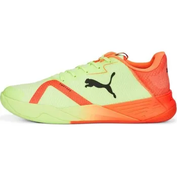 Pánská sálová obuv Sálová obuv Puma ACCELERATE TURBO NITRO II 8.5 Žlutá, Oranžová, Černá