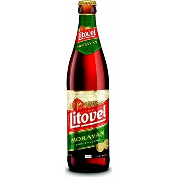 Pivo Litovel Moravan 11% - světlé výčepní pivo - pivovar Litovel - 0.5L