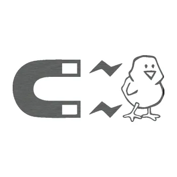 Samolepicí dekorace na vozidlo Magnet na ptáky pravá (62 - škrábaný titan) SAMOLEPKA NA AUTO, NÁLEPKA, FÓLIE, POLEP, TUNING, VLASTNÍ TEXT, TISK, AUTOSAMOLEPKY.cz, POLEPY, OBRÁZEK, LOGO, 3D STICKERS