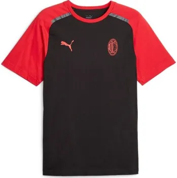 Pánské tričko Pánské tričko Puma ACM CASUALS TEE L Černá, Červená