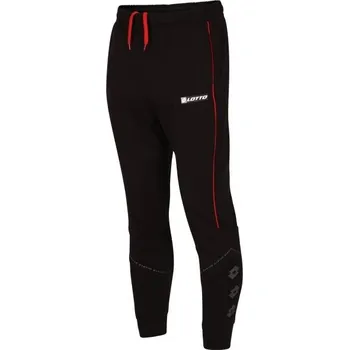 Pánské tepláky Lotto LOGO VIII PANTS S Černá, Šedá, Bílá