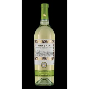 Víno Armenia - Selected White wine 14,5% - Armenia Wine - Arménie 0,75L