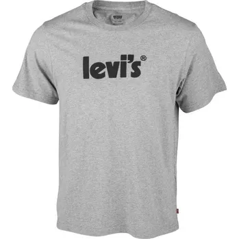 Pánské tričko Levi's® SS RELAXED FIT TEE S Šedá, Černá