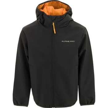 Chlapecké oblečení Chlapecká bunda ALPINE PRO GELRO 140/146 Černá, Oranžová