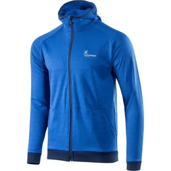 Pánská mikina Pánská mikina Klimatex CONA XL Modrá, Tmavě modrá, Stříbrná