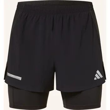 Pánské kraťasy Adidas Pánské Běžecké Šortky 2V1 Ultimateadidas, černá, 56