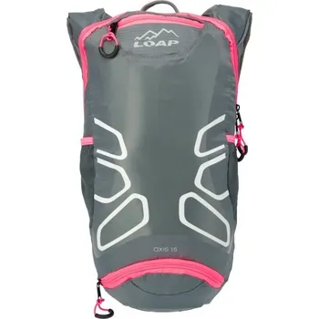 turistický batoh Outdoorový batoh LOAP OXIS 15 UNI Šedá, Bílá, Růžová