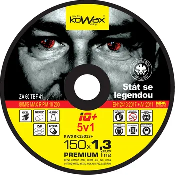 Řezný kotouč Řezný kotouč KOWAX IQ+ 5v1 150x1,3mm