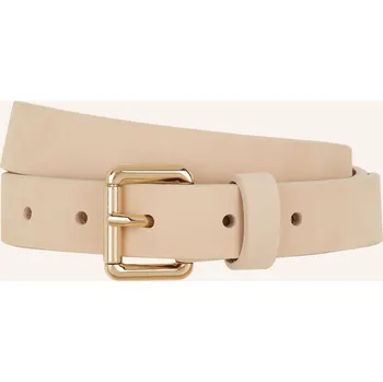 Módní doplněk Condor Dámský Kožený Opasek, béžová, 100