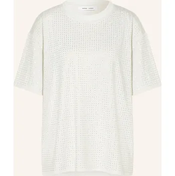 Dámské tričko Samsøe Samsøe Dámské Oversized Tričko Chrishell S Ozdobnými...