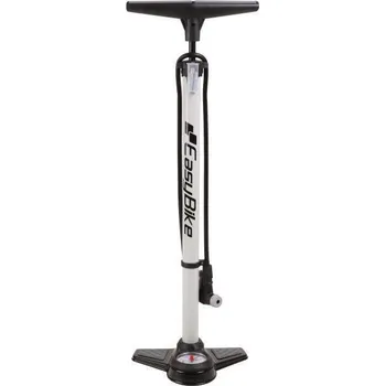 pumpička Pumpa EASYBIKE s manometrem, šedá