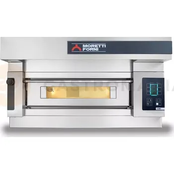 Pec na pizzu Jednokomorová pec S100 s digestoří a podstavcem | MORETTI FORNI, MFS100M