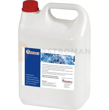 Mycí prostředek Saponát na mytí nádobí pro oplachování a leštění v profesionálních myčkách nádobí 5 kg | HENDI, 975022