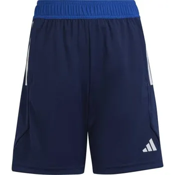 Chlapecké kraťasy Juniorské fotbalové šortky adidas TIRO 23 SHORTS 152 Tmavě modrá, Modrá, Bílá