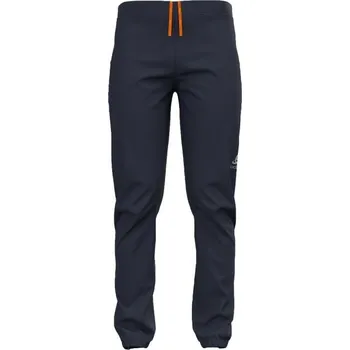Pánské kalhoty Pánské kalhoty na běžky Odlo BRENSHOLMEN XL Tmavě modrá, Oranžová