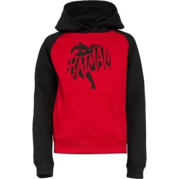 Chlapecká mikina Dětská mikina Warner Bros BATMAN 140/146 Černá, Červená