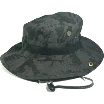 Klobouk Klobouk maskáčový, multicam black, vel 58, Smilodon