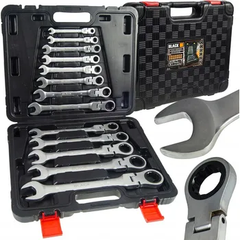 Klíč Black Ráčnové klíče s kloubem (8 mm - 32 mm)