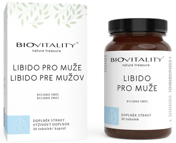 Přírodní produkt GREEN IDEA Biovitality Libido pro muže 30 tob.