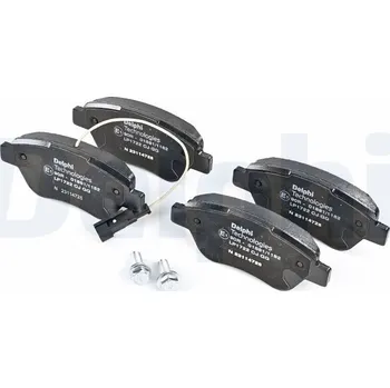 Brzdová destička Sada brzdových destiček, kotoučová brzda DELPHI LP1722