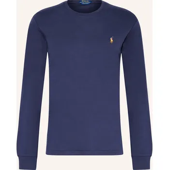 Pánské tričko Polo Ralph Lauren Pánské Tričko S Dlouhým Rukávem, tmavě...