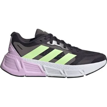 Dámská běžecká obuv Dámská běžecká obuv adidas QUESTAR 2 W 4.5 Černá, Reflexní neon, Bílá, Růžová