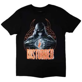 Pánské oblečení Merch Disturbed: Disturbed Unisex T-shirt: European Tour '23 Take Back (back Print & Ex-tour) (xx-large) XXL
