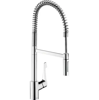 Vodovodní baterie Hansgrohe Cento, páková kuchyňská baterie XXL, Semi-Pro, 2jet, chromová, HAN-14806000