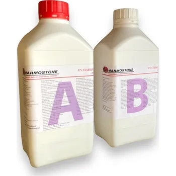 Kamenný koberec Báča Beton Dvousložkové polyuretanové pojivo pro kamenný koberec a marmolit na vodorovné plochy