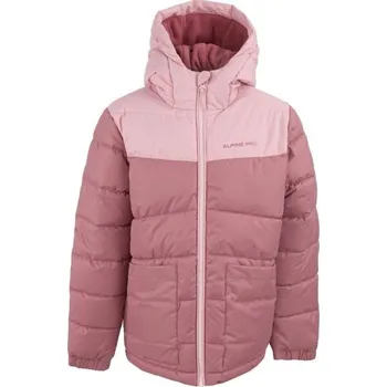 Dětská bunda ALPINE PRO CLASO 140/146 Růžová