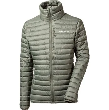 Pánská větrovka Pánská zateplená bunda PROGRESS HUASCARAN L Tmavě zelená, Bílá