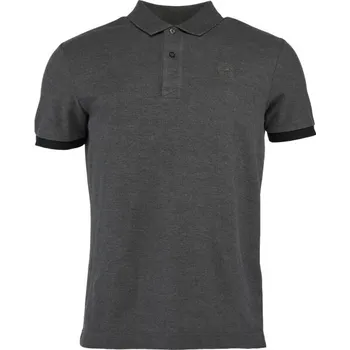 Pánské tričko Pánské polo triko Lotto CAPRI I POLO SHIRT S Tmavě šedá, Černá