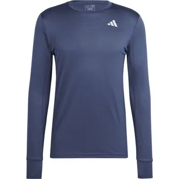 Pánské tričko Pánské tričko na běhání adidas OWN THE RUN LONG SLEEVE TEE XL Tmavě modrá