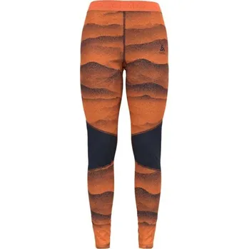 Dámské termo spodky Dámské funkční kalhoty Odlo WHISTLER ECO XS Oranžová, Černá